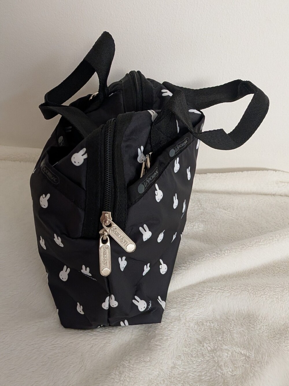 LeSportsac Miffy Domed Bowler Bowling Crossbody Bag - Picture 5 of 15